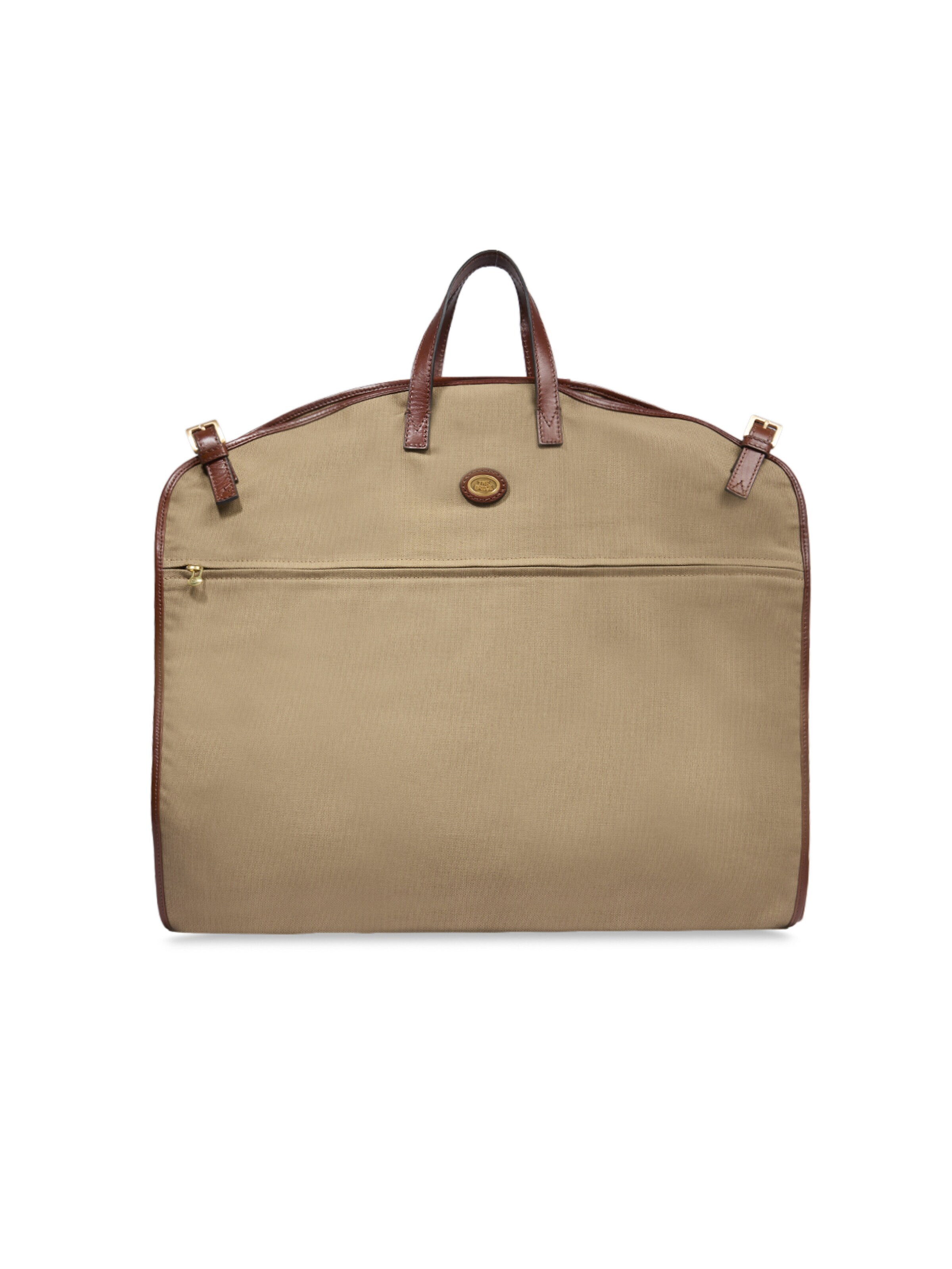 Sac de voyage The Bridge en beige : devant