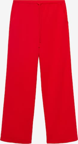MANGO Broek 'RIGA' in Rood: voorkant