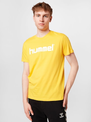Hummel Trainingsshirt in Gelb: predná strana