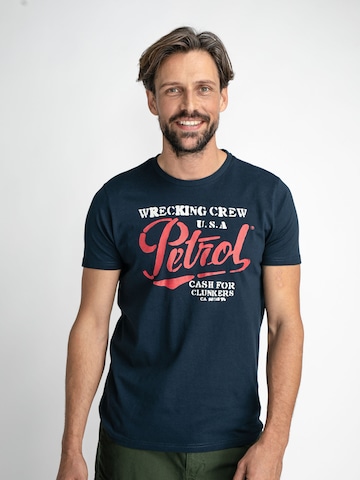 Petrol Industries T-Shirt 'Classic' in Navy | ABOUT YOU