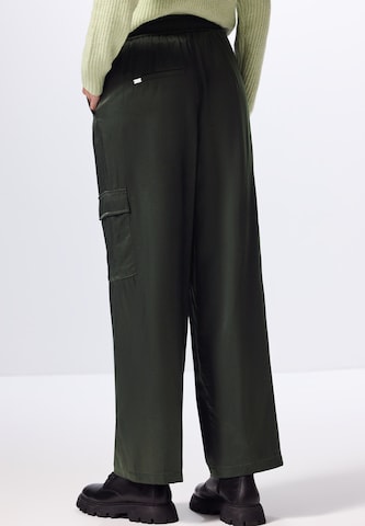 Street One Studio Loose fit Cargo Pants in Green