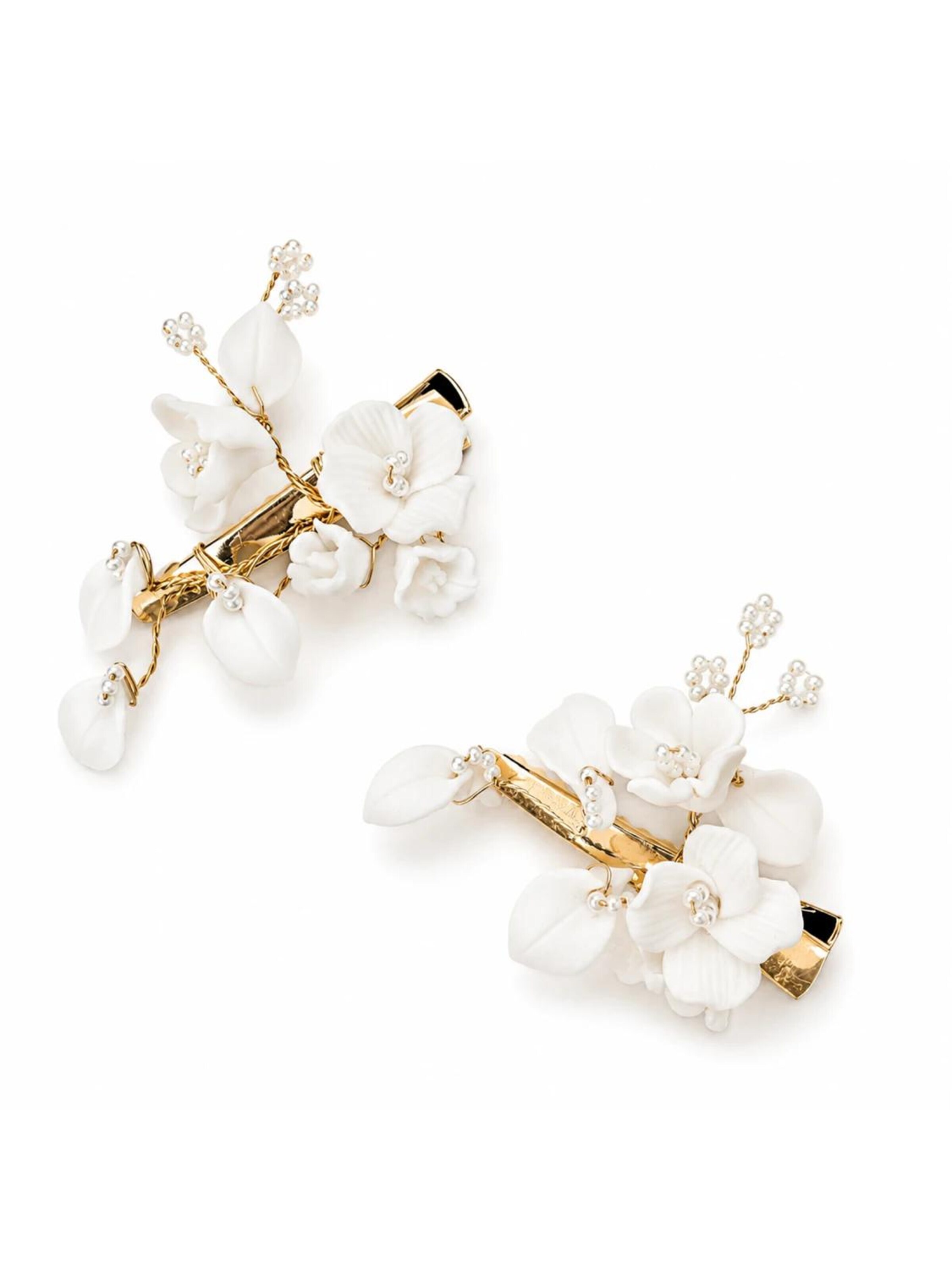 Sally Jane Bridal Ornement pour cheveux 'Vanessa' en One Size en or, Vue avec produit