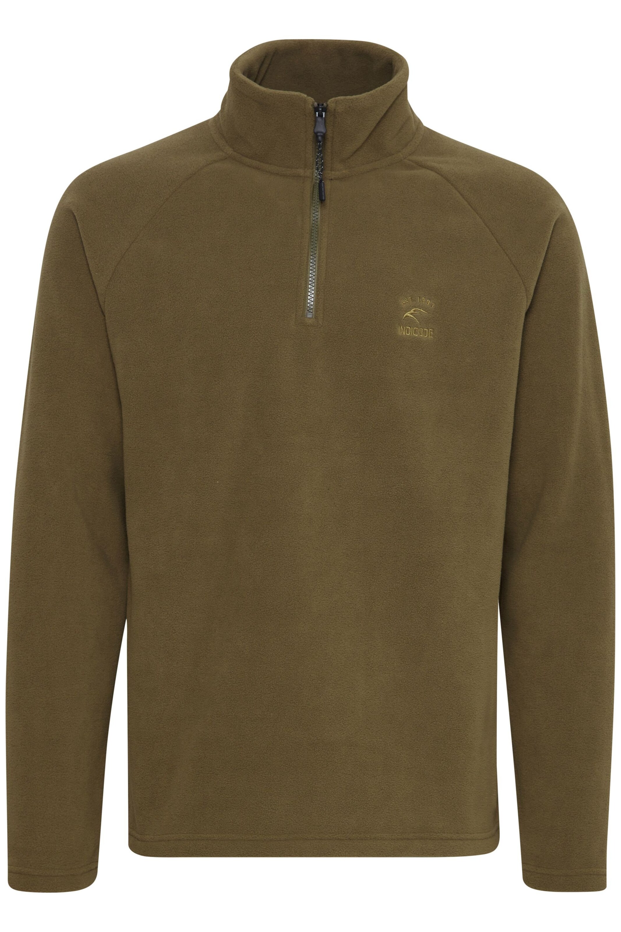 INDICODE JEANS Pullover 'Pierco' in Grün: Vorderseite