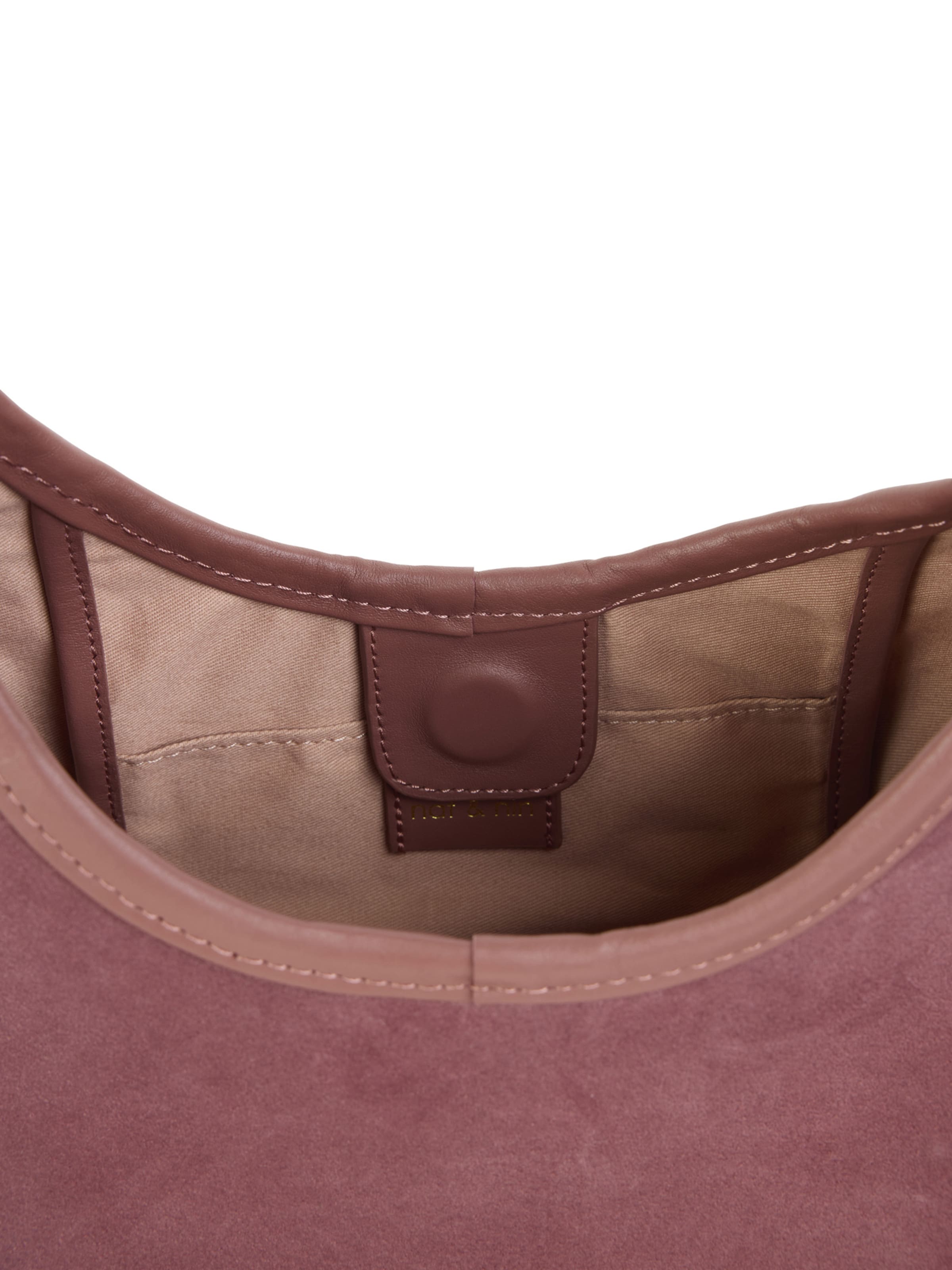 Nat&Nin Olkalaukku 'Milo' värissä vaaleanpunainen