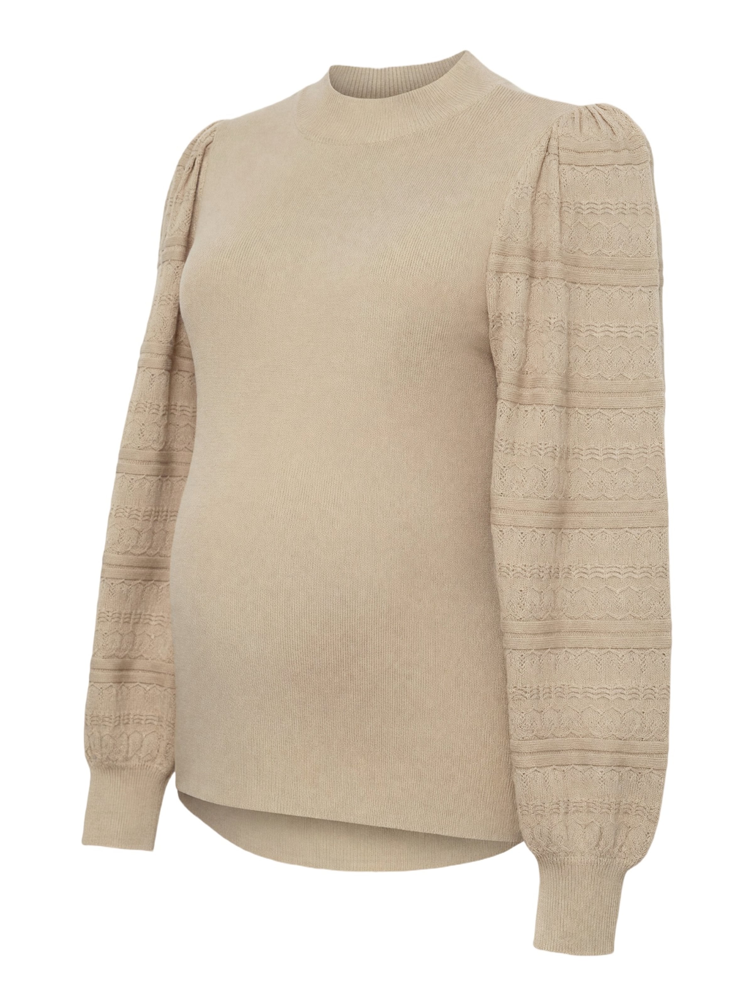 Vero Moda Maternity - Jersey 'VMMNEWLIMONE' en beige: frente