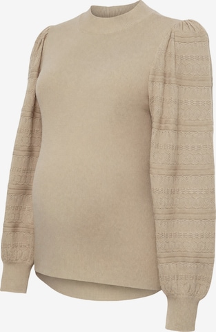 Pullover 'VMMNEWLIMONE' di Vero Moda Maternity in beige: frontale