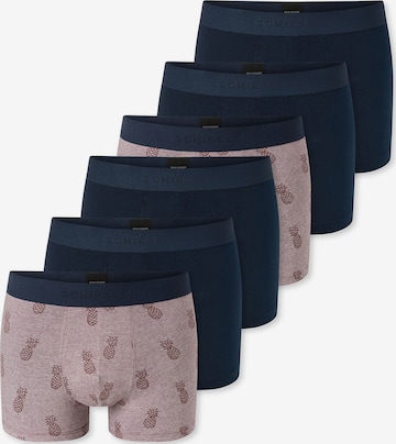 Boxers ' 95/5 ' SCHIESSER en bleu : devant