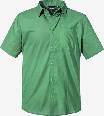 Schöffel - Regular Fit Camisa funcional 'Livorno' em verde: frente