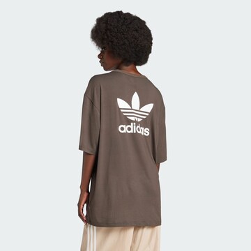 ADIDAS ORIGINALS Shirt 'Trefoil' in Green: front