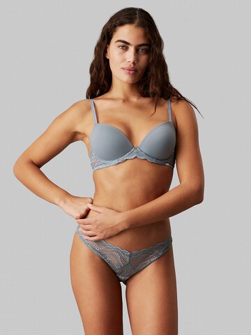 Calvin Klein Underwear Σουτιέν για T-Shirt Σουτιέν 'Lift Demi' σε γκρι: μπροστά