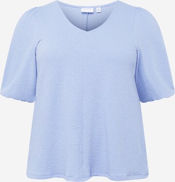 EVOKED Bluza | modra barva: sprednja stran