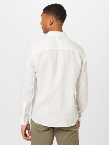 s.Oliver Regular fit Button Up Shirt in White