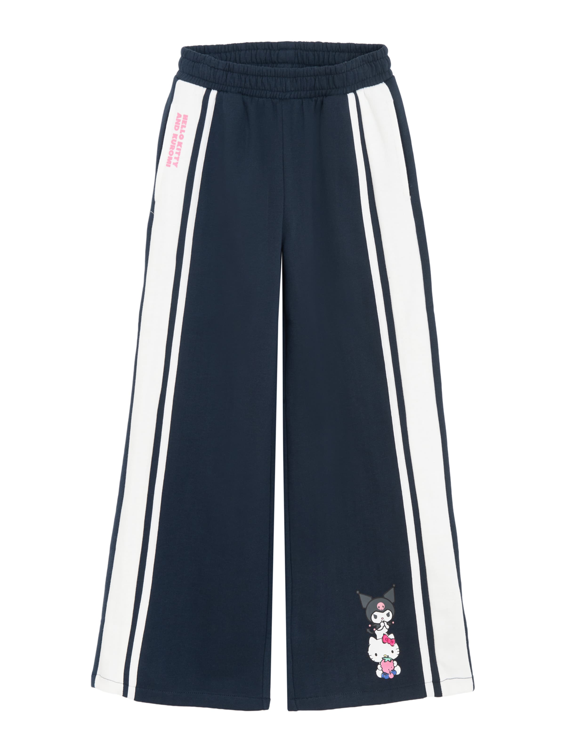 Cool Club Wide leg Byxa i blå: framsida