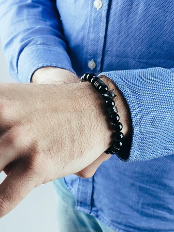 Akitsune Bracelet 'Obsidius' in Black