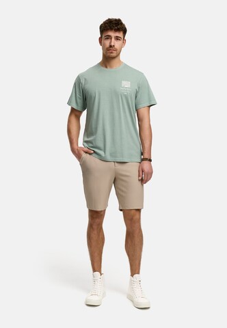INDICODE JEANS Shirt 'Blank' in Groen