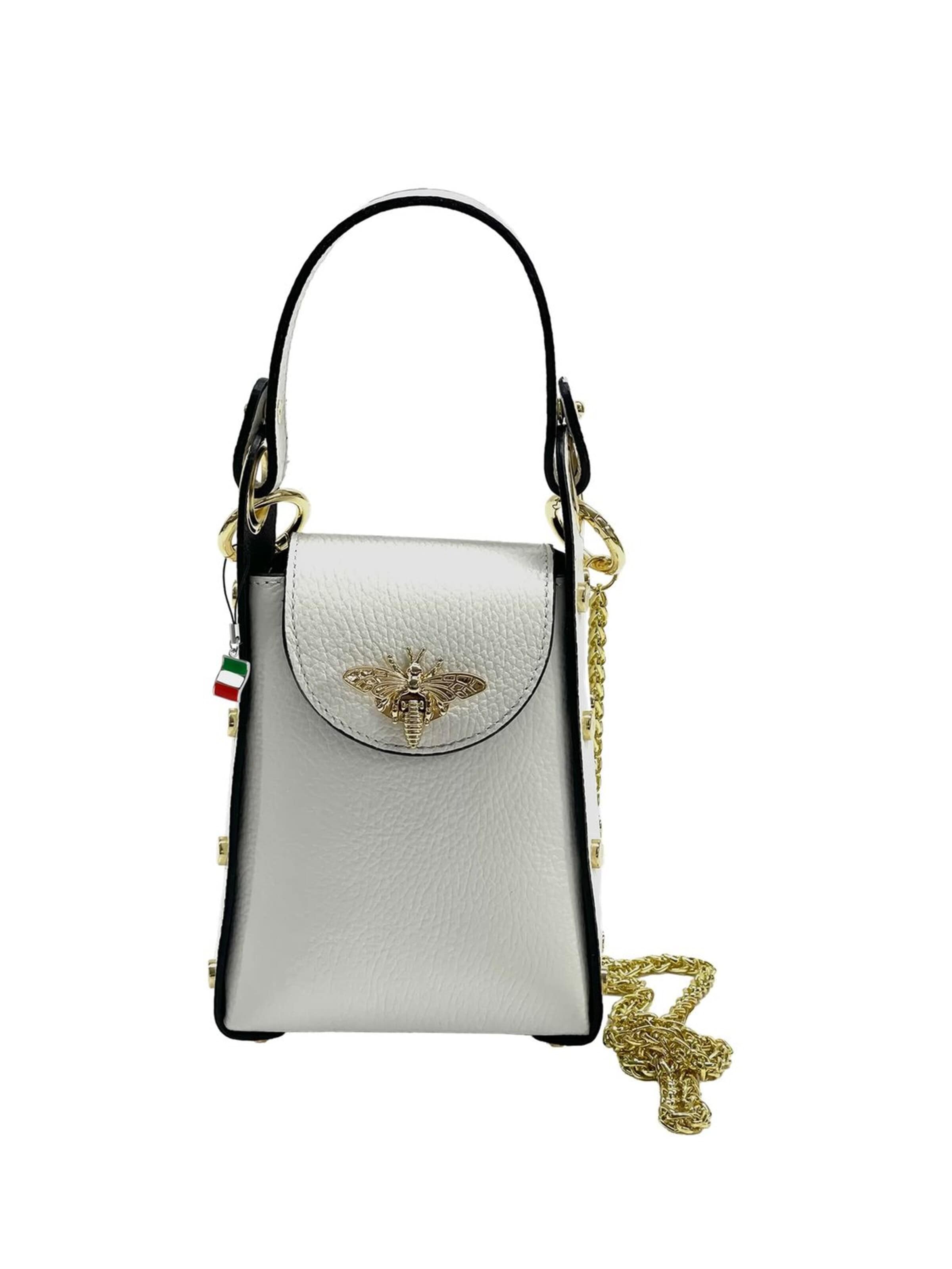 Florence Crossbody bag in White: front
