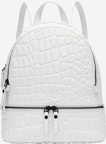 Liebeskind Berlin Backpack in White: front