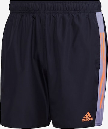 ADIDAS SPORTSWEAR Athletic Swim Trunks in Blue: front