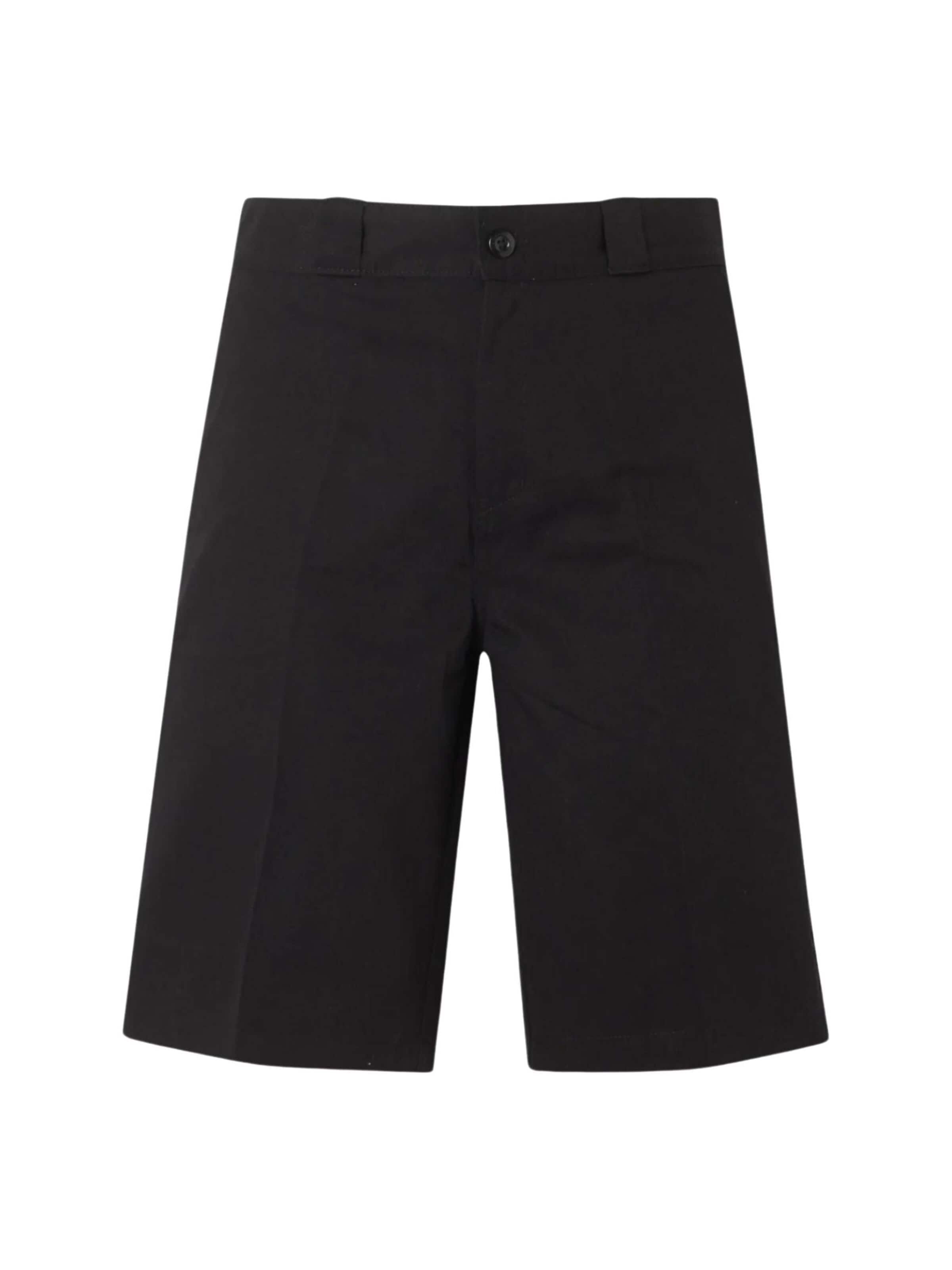 DICKIES Loosefit Byxa 'DICKIES 247 SHORTS BERMUDA' i svart: framsida