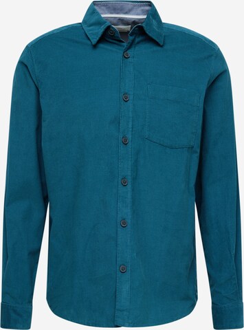 s.Oliver Button Up Shirt in Green: front