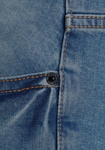 H.I.S Regular Jeans in Blau