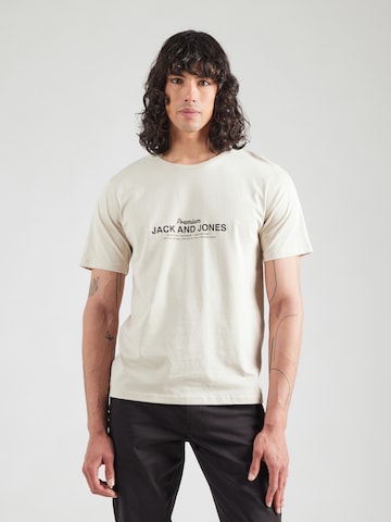 T-Shirt 'JPRBLAFERRIS' Jack & Jones Premium en gris : devant