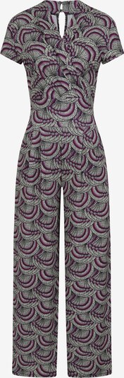 HotSquash Jumpsuit in grau / lila / dunkellila / schwarz, Produktansicht