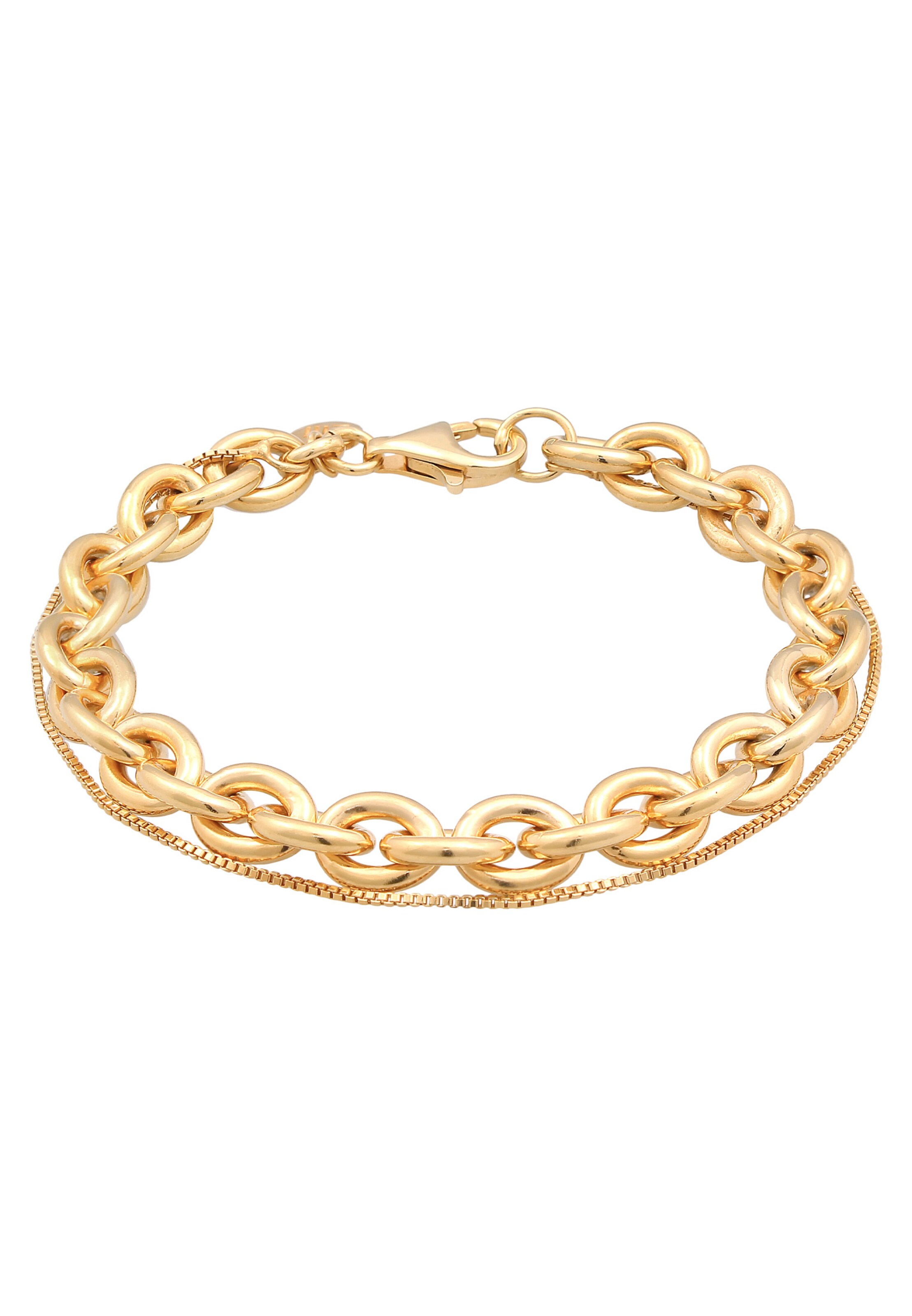 ELLI PREMIUM Armband in Gold: Vorderseite