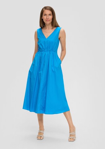 s.Oliver BLACK LABEL Jurk in Blauw