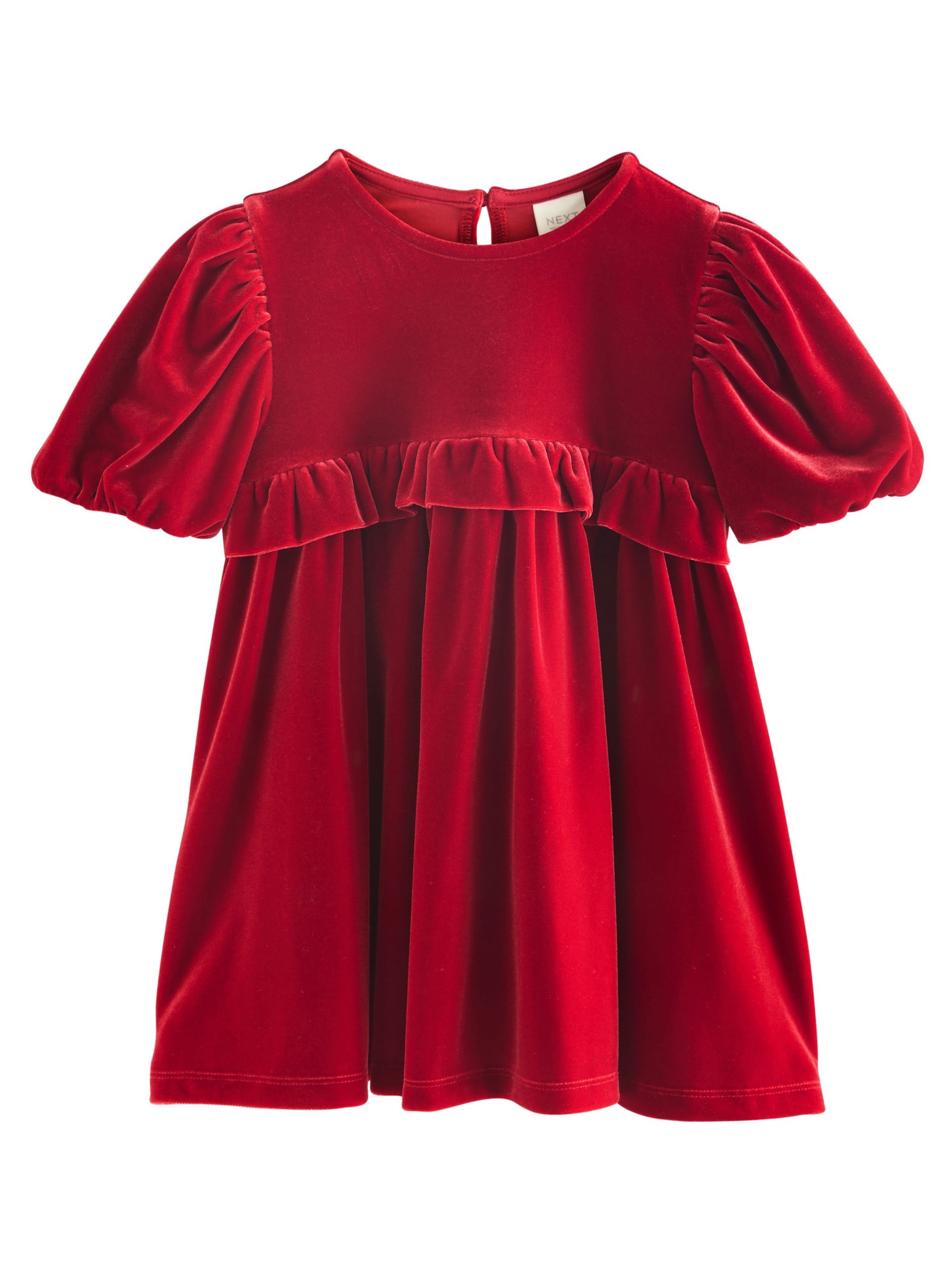 Rochie de la Next pe roșu: față