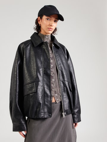 TOPSHOP - Chaqueta de entretiempo 'TOPPA' en negro: frente