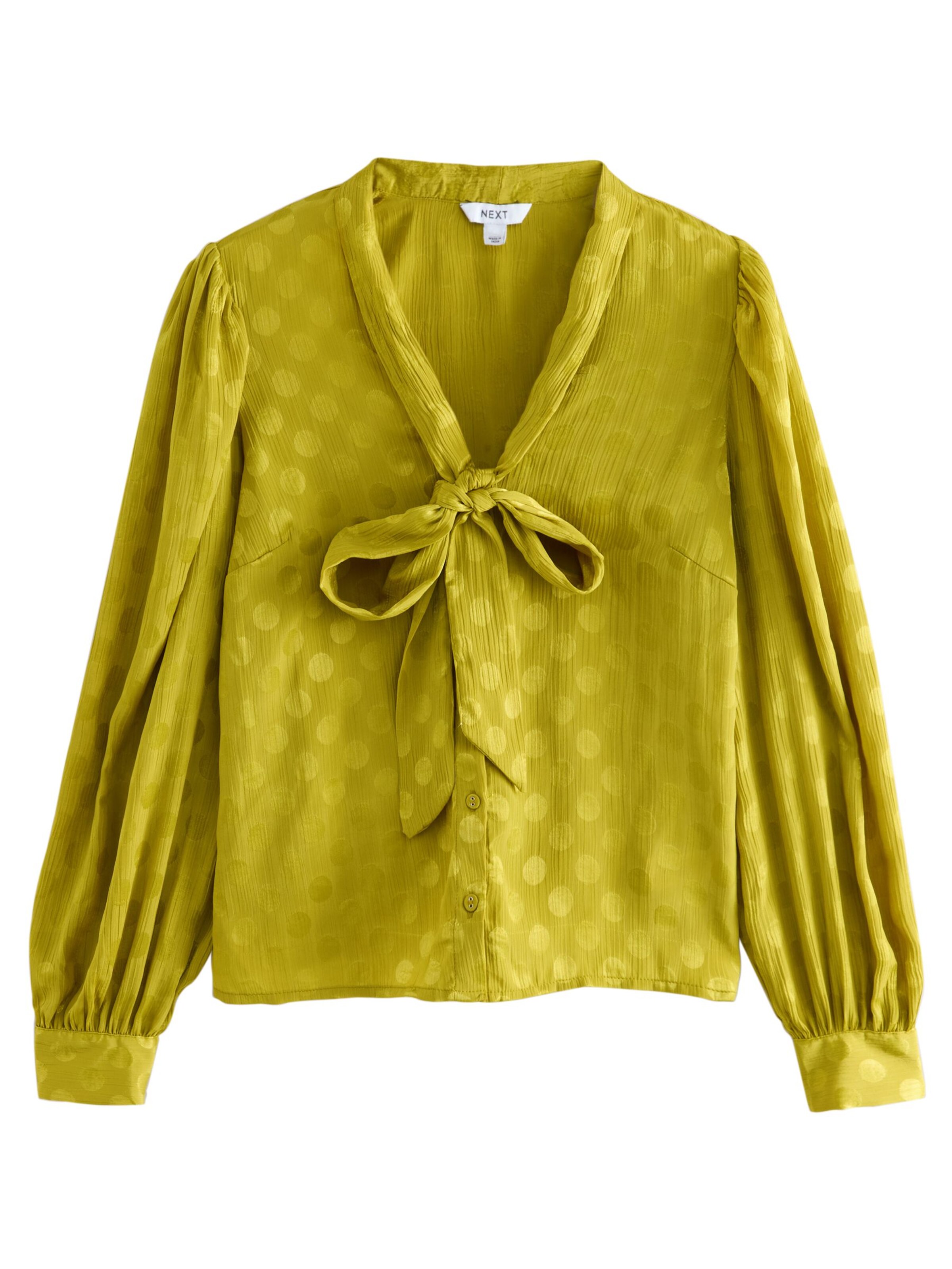 Next Bluse in Gelb: Vorderseite