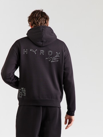 Sweat de sport 'PUMA X HYROX' PUMA en noir : devant