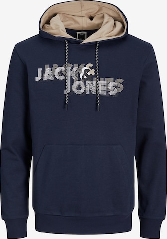 Sweat-shirt 'Friday' JACK & JONES en bleu : devant