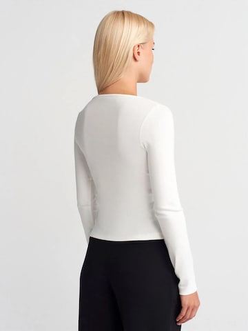 Dilvin Blouse in White