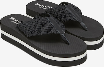 Marc O'Polo Teenslipper in Zwart