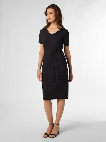 Robe fourreau COMMA en bleu : devant