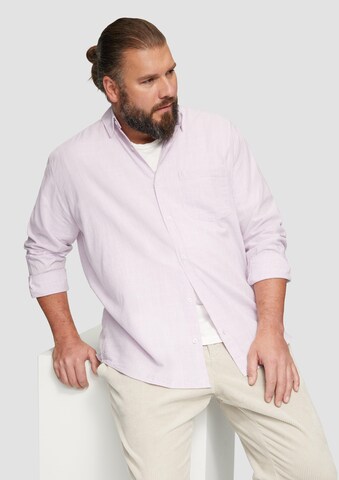 Coupe regular Chemise s.Oliver en rose : devant