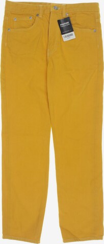 Arket Jeans in 27 in Yellow: front