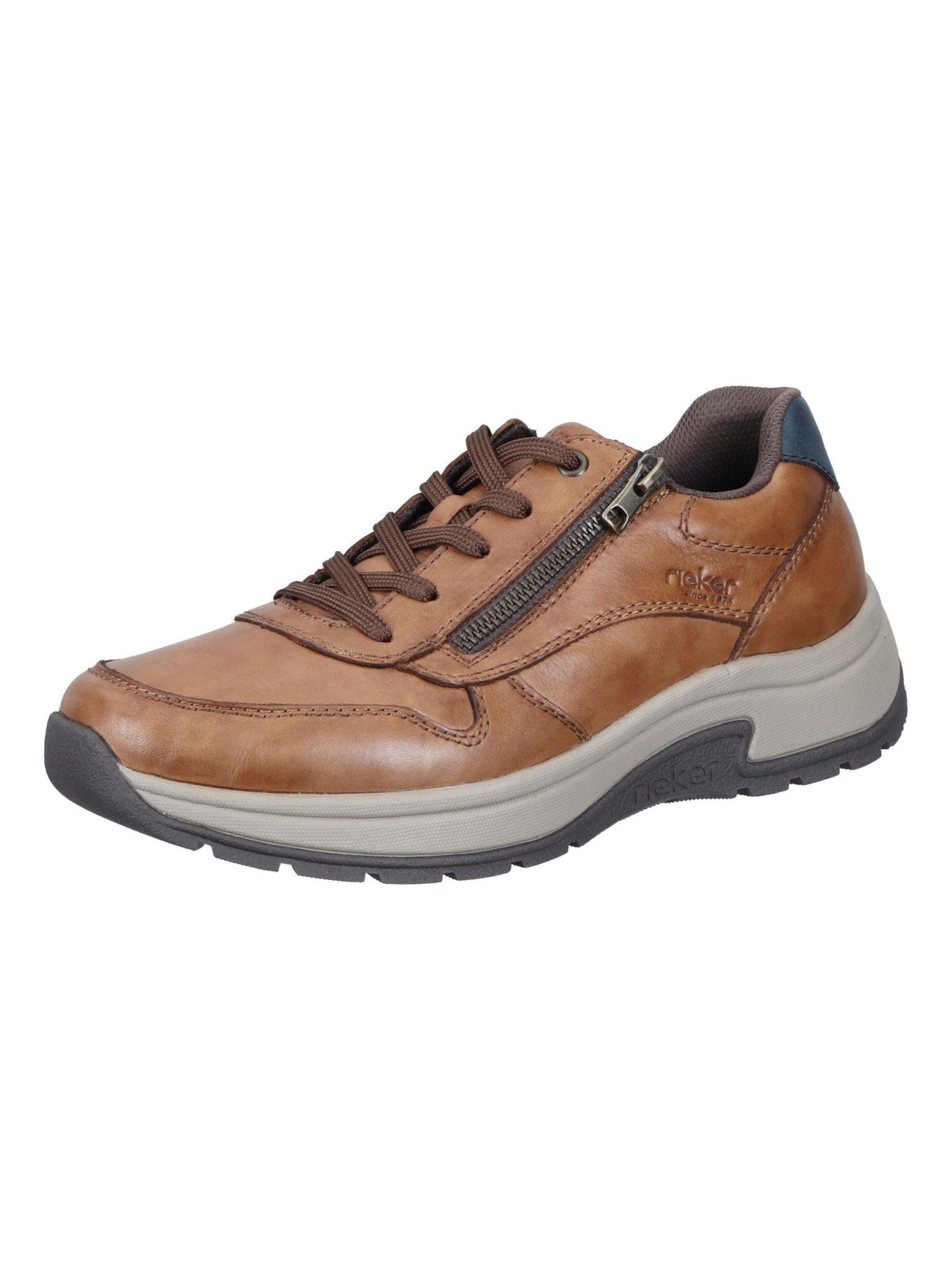 Rieker Lace-Up Shoes 'Schnürer' in Brown: front