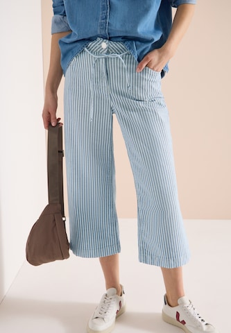 CECIL Flared Jeans in Blue: front