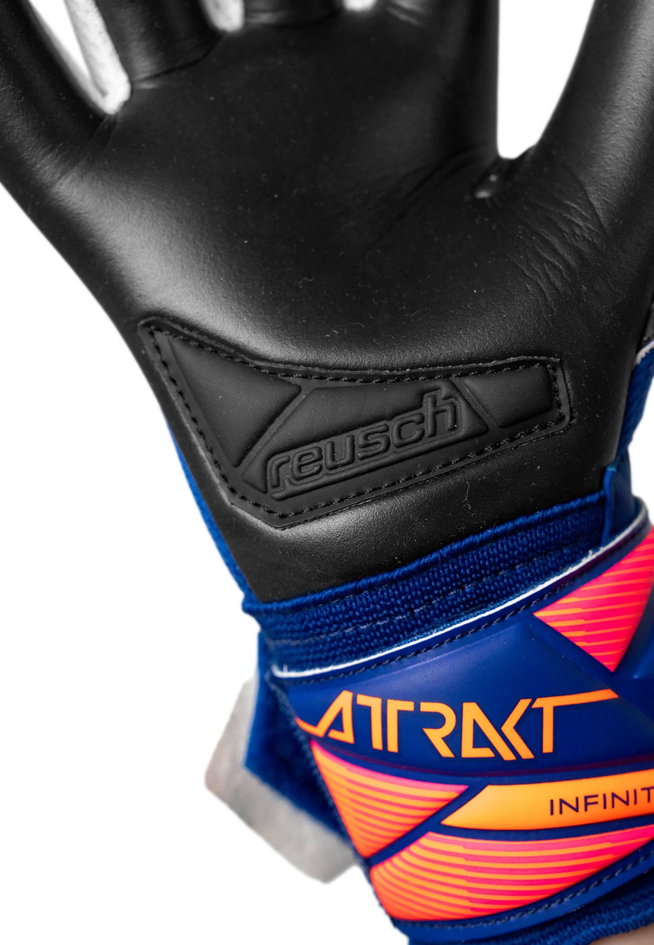 REUSCH Torwarthandschuhe 'Attrakt Infinity Evolution NC Junior' in Blau
