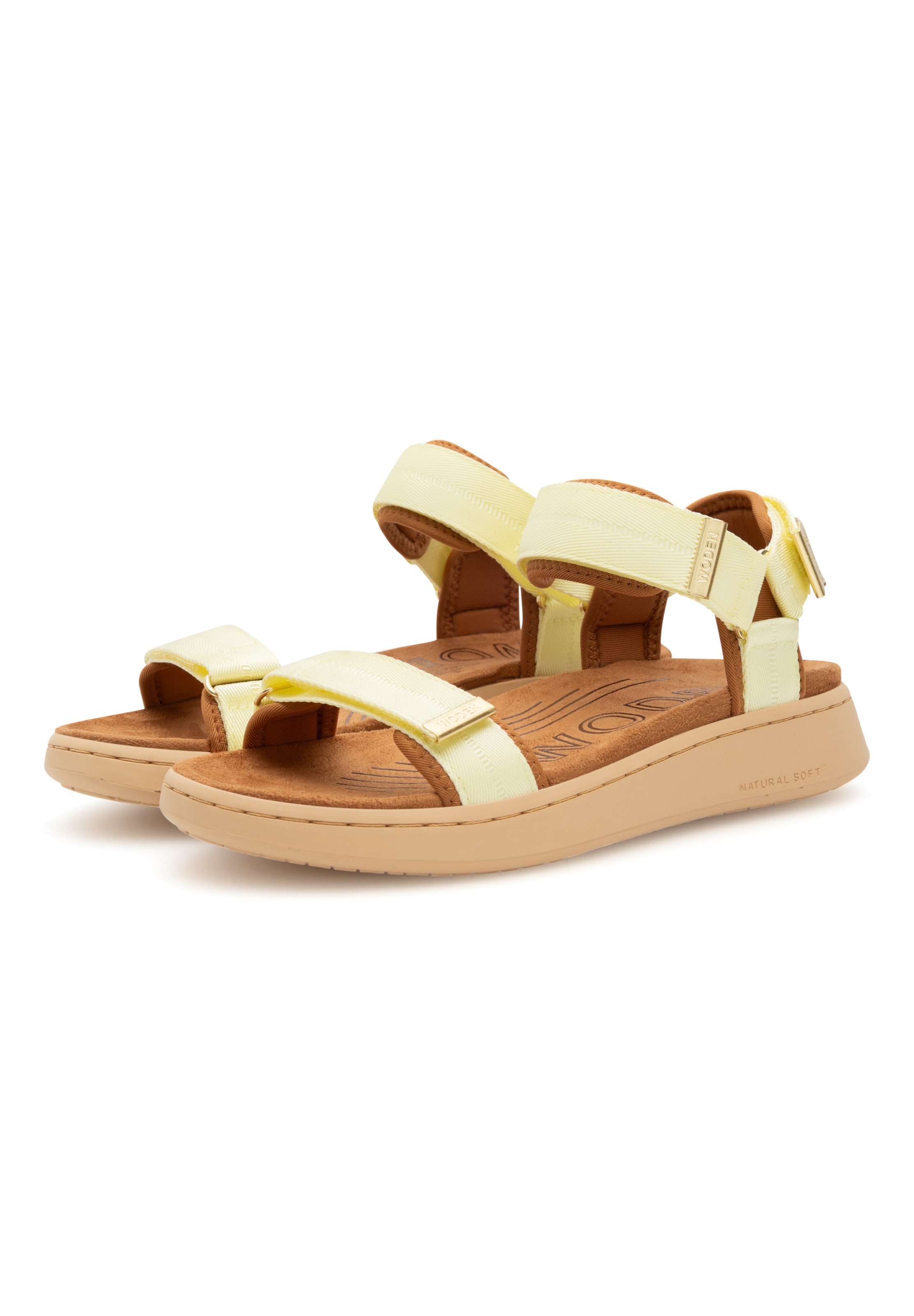 Sandales 'Line' WODEN en jaune
