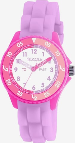 Tikkers Watch in Purple: front