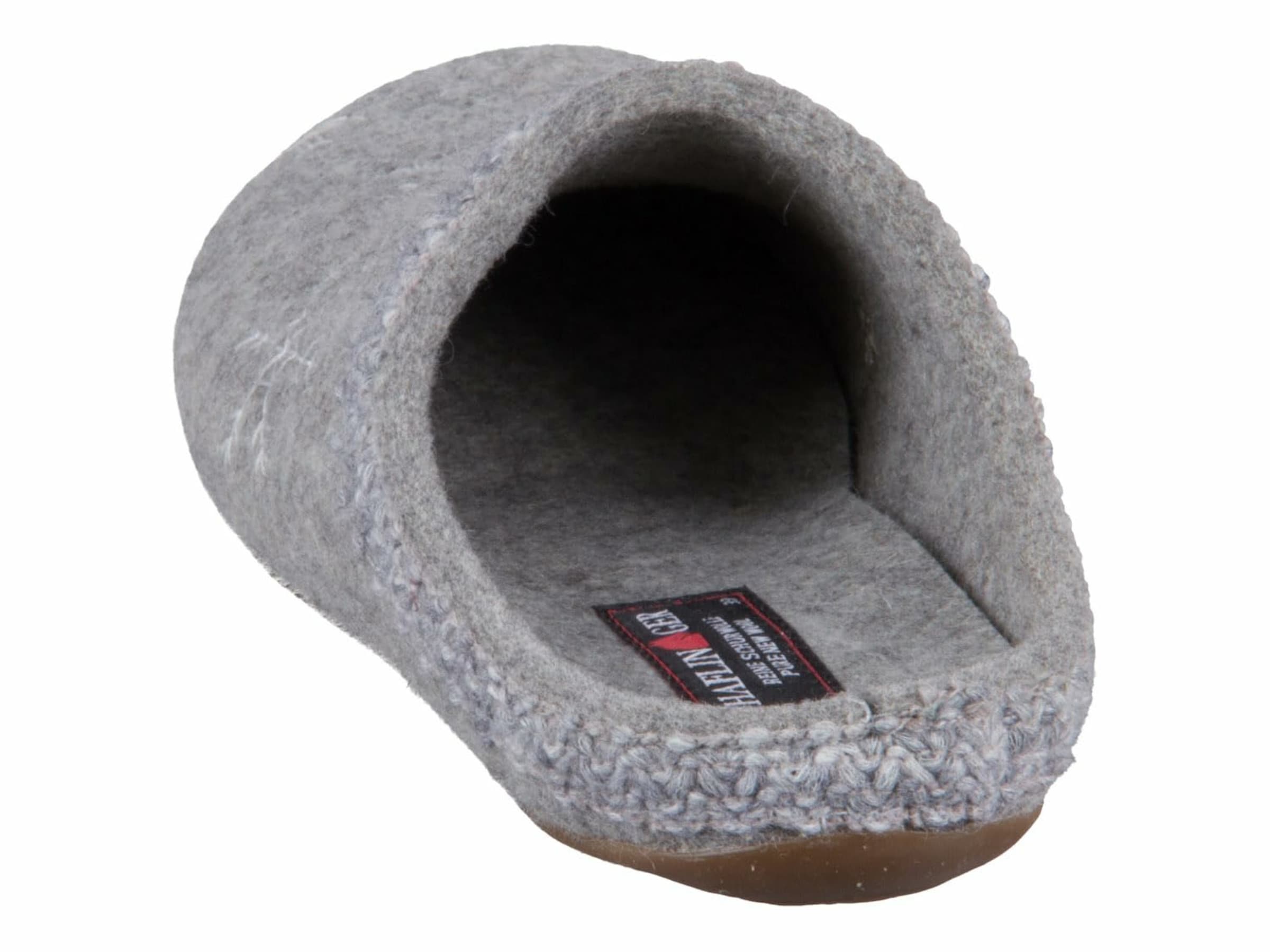 HAFLINGER Slippers in Grey