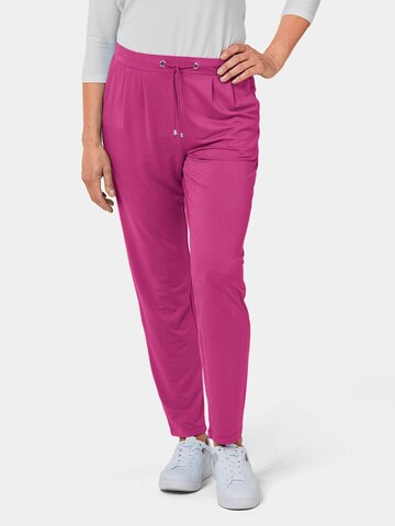 Regular Pantalon Goldner en rose : devant