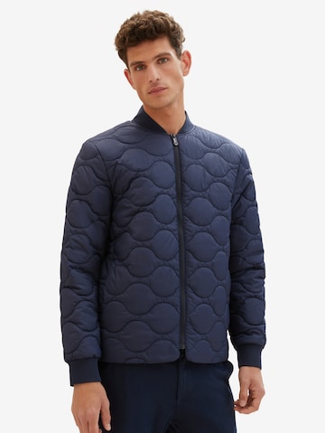 TOM TAILOR Between-Season Jacket in Blue: front