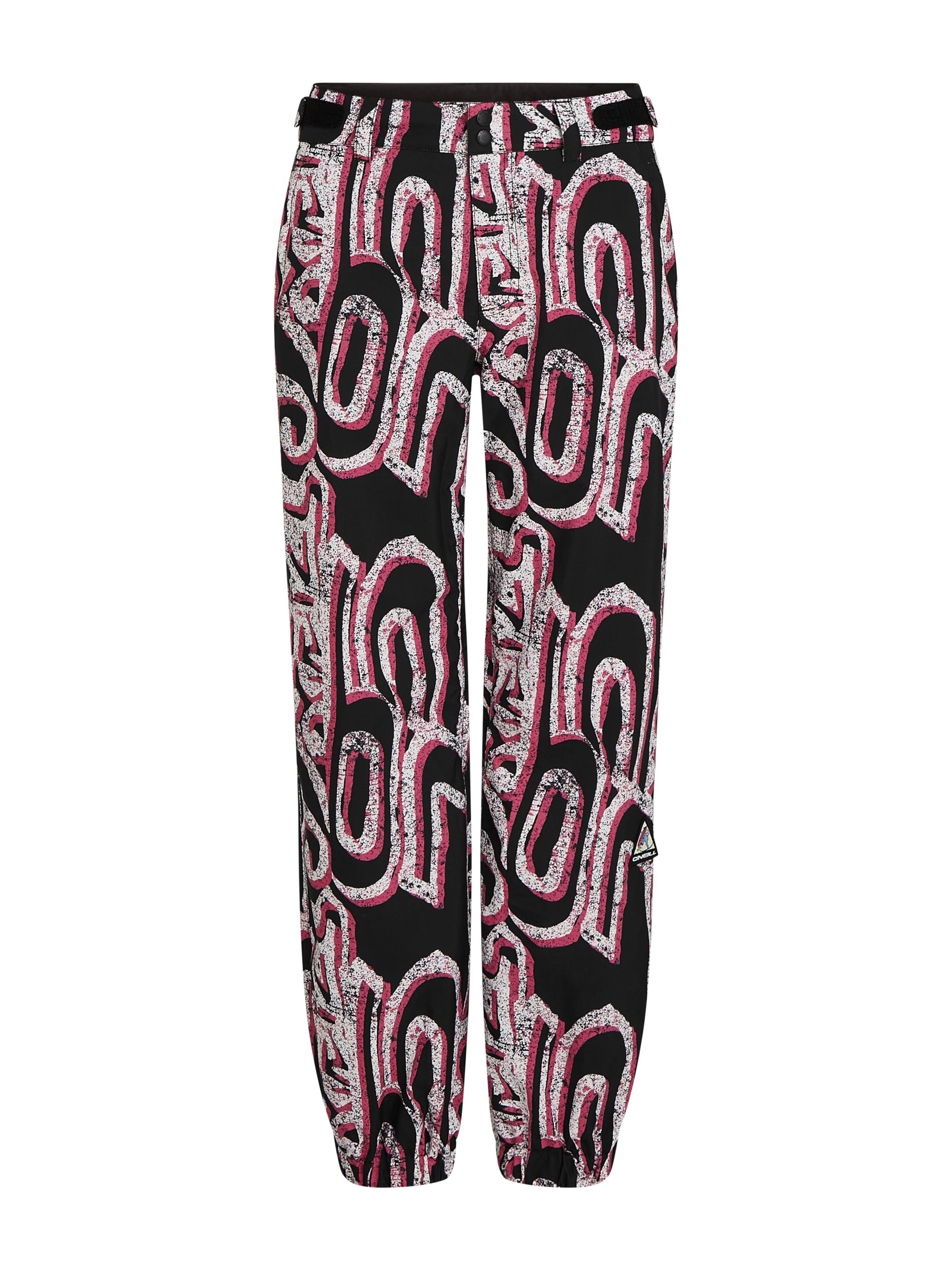 Largi Pantaloni outdoor de la O'NEILL pe negru: față