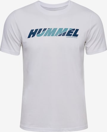 T-Shirt Hummel en blanc : devant
