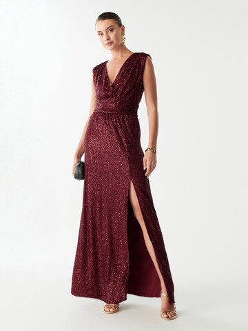 BWLDR Avondjurk 'COTTIER' in Rood